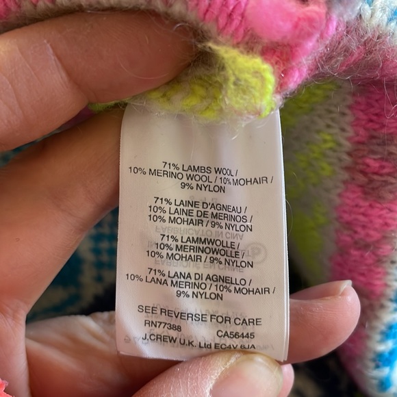 J. CREW lamb wool sweater - Picture 6 of 7